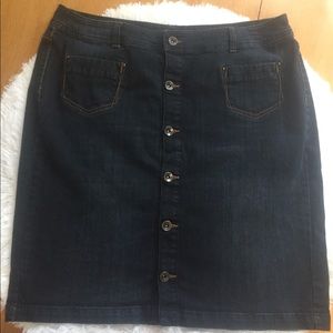 Denim  Skirt Sz 20 Lane Bryant